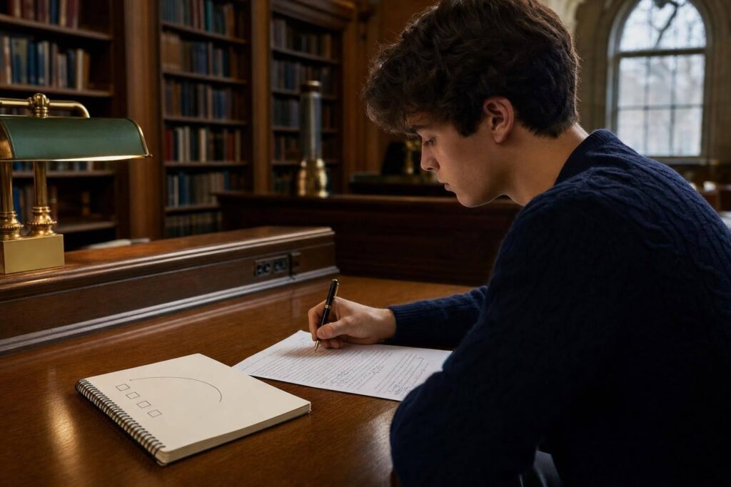 Storytelling für Ivy League Essays: Checkliste