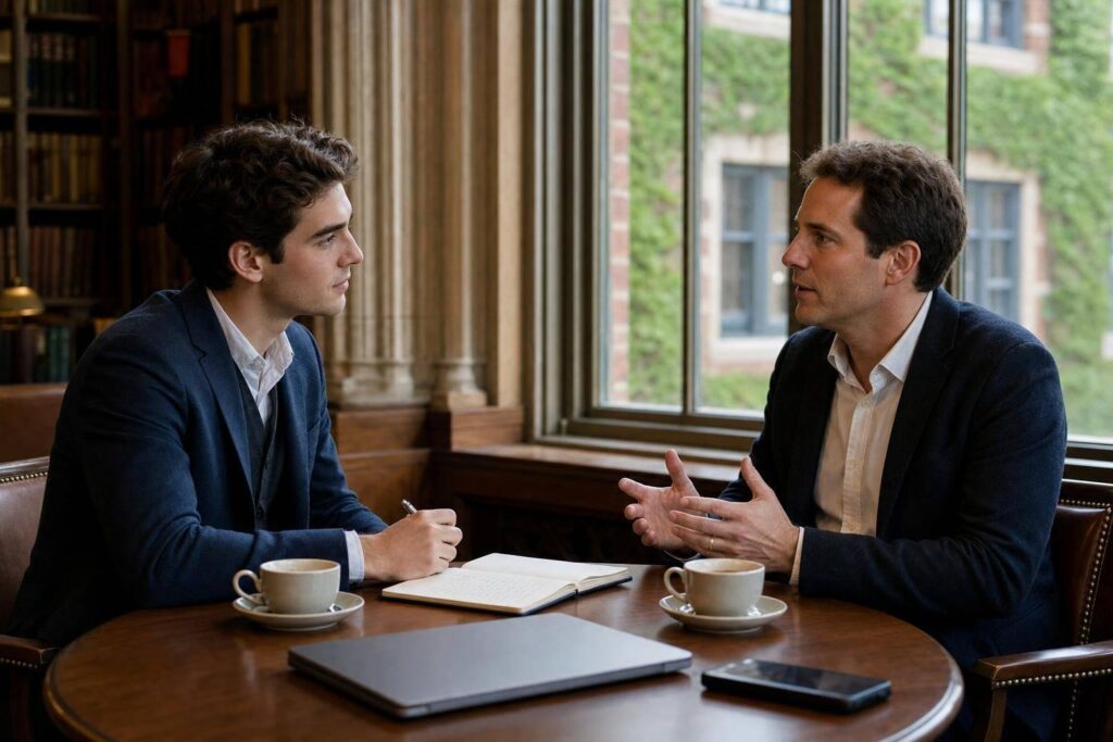 Ivy-League-Bewerbungen: Alumni-Netzwerke richtig ansprechen